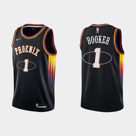 Herren NBA Phoenix Suns Trikot Devin Booker 1 Nike 2021-2022 City Edition Swingman